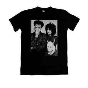 Robert Smith Siouxsie Sioux T-Shirt The Cure Banshees Goth Music Graphic 92